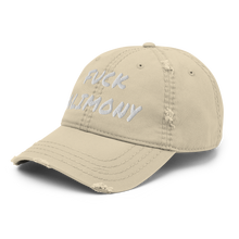 Load image into Gallery viewer, Fuck Alimony Distressed Dad Hat
