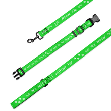 Load image into Gallery viewer, Done With Her Pet Collar &amp; Leash Combo - 5 colors in 3 sizes
