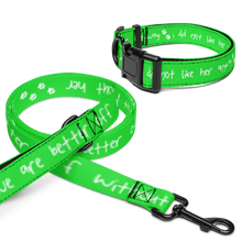 Load image into Gallery viewer, Done With Her Pet Collar &amp; Leash Combo - 5 colors in 3 sizes
