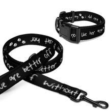 Load image into Gallery viewer, Done With Her Pet Collar &amp; Leash Combo - 5 colors in 3 sizes

