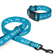 Load image into Gallery viewer, Done With Her Pet Collar &amp; Leash Combo - 5 colors in 3 sizes
