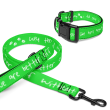 Load image into Gallery viewer, Done With Him Pet Collar &amp; Leash - 5 colors in 3 sizes
