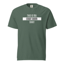 Load image into Gallery viewer, This Is My Courtroom Shirt Men&#39;s Garment-Dyed Heavyweight T-shirt
