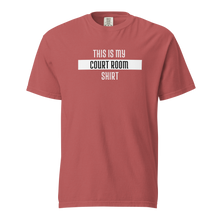 Load image into Gallery viewer, This Is My Courtroom Shirt Men&#39;s Garment-Dyed Heavyweight T-shirt
