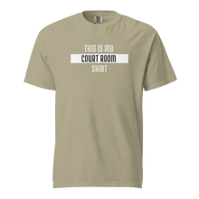 Load image into Gallery viewer, This Is My Courtroom Shirt Men&#39;s Garment-Dyed Heavyweight T-shirt
