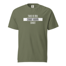 Load image into Gallery viewer, This Is My Courtroom Shirt Men&#39;s Garment-Dyed Heavyweight T-shirt
