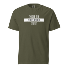 Load image into Gallery viewer, This Is My Courtroom Shirt Men&#39;s Garment-Dyed Heavyweight T-shirt
