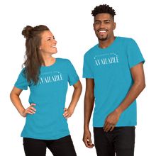 Load image into Gallery viewer, Divorced and Available Men&#39;s and Women&#39;s T-shirt - 13 colors
