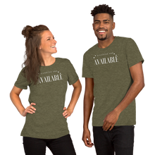 Load image into Gallery viewer, Divorced and Available Men&#39;s and Women&#39;s T-shirt - 13 colors
