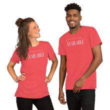 Load image into Gallery viewer, Divorced and Available Men&#39;s and Women&#39;s T-shirt - 13 colors
