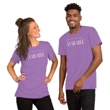 Load image into Gallery viewer, Divorced and Available Men&#39;s and Women&#39;s T-shirt - 13 colors
